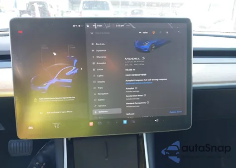 2018 Tesla Model 3 Long Range/Performance from USA, damaged, VIN 5YJ3E1EB2JF119198